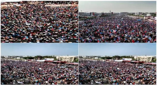 عدن تنتفض جماهيرياً.. مليونية التصعيد ترسم ملامح مرحلة جديدة من النضال الجنوبي