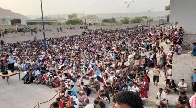 أبناء وادي حضرموت يحتشدون في مليونية “التصعيد ضد الوصاية والاحتلال”