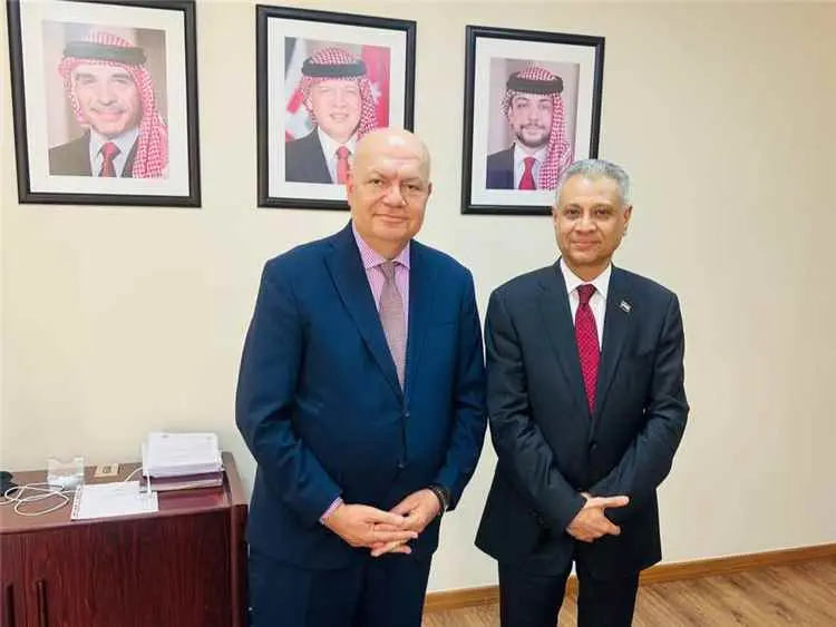 سفير بلادنا يبحث مع مسؤول أردني سبل تعزيز التعاون...