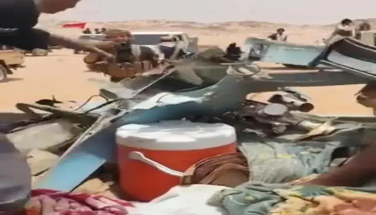 اسرار | اختراق استخباري يفجر الموقف.. قبائل (الجوف) تسقط طائرة تجسس حوثية في أجواء (مطارح الكرامة)