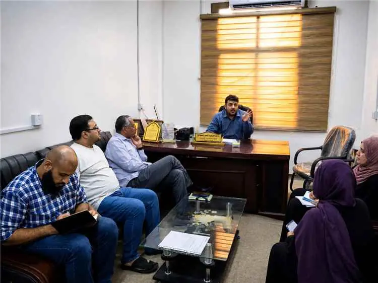 الوكيل المساعد لقطاع السكان يلتقي منظمة مهاد لمناق...
