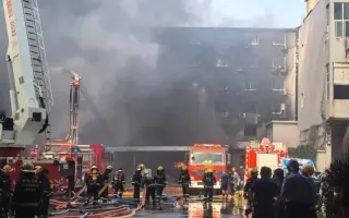 "خسائر بشرية فادحة" في حريق مصنع أحذية بالصين