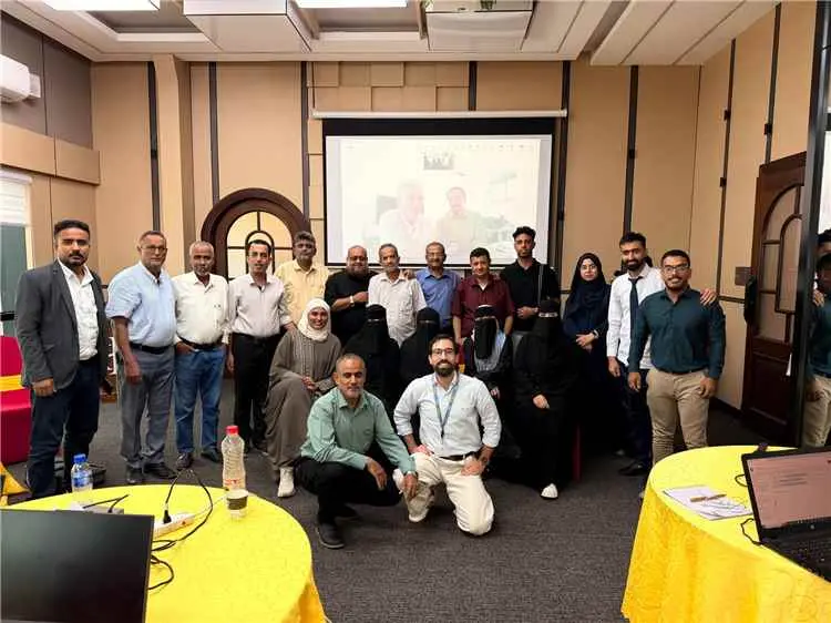 هيئة المساحة الجيولوجية تشارك في ورشة لإعداد أطلس الغطاء الأرضي لليمن