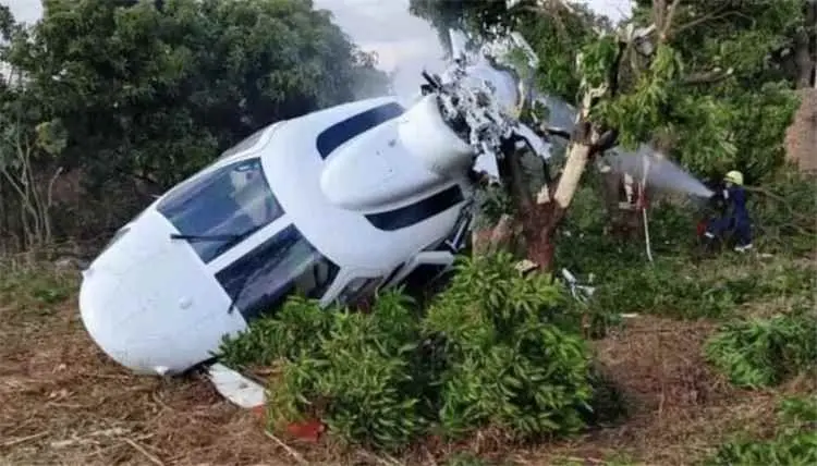 نائبة رئيس زامبيا تنجو من تحطم مروحية