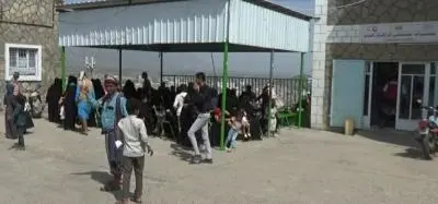 تعز.. تدشين مخيم طبي في مستشفى الراهدة
