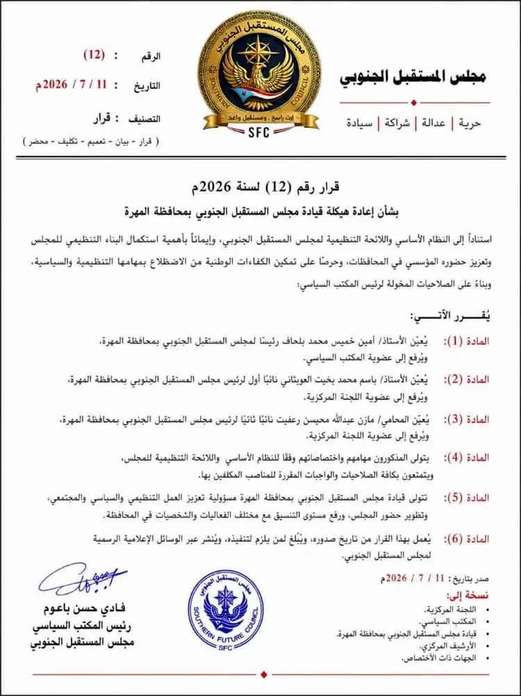في إطار استكمال البناء المؤسسي.. مجلس المستقبل الج...