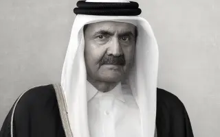 رئيس الدولة يعزي أمير قطر في وفاة حمد بن خليفة آل ثاني