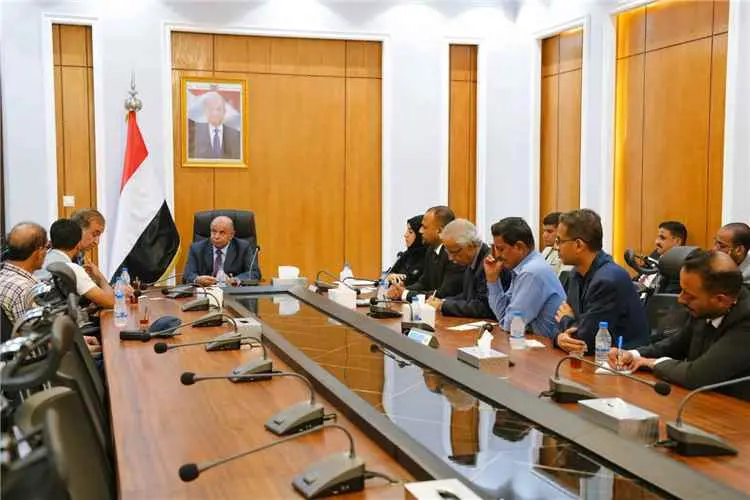 عضو مجلس القيادة محافظ حضرموت يلتقي وفد المفوضية السامية للأمم المتحدة لحقوق الإنسان