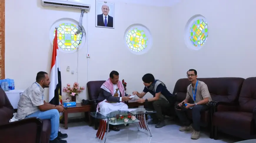 وكيل محافظة مأرب يطّلع على خطط تدخلات منظمة إكسبت...