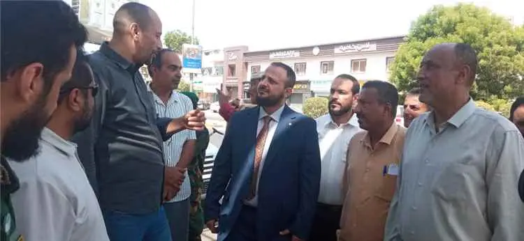 اليزيدي يتفقد المضخة المركزية للصرف الصحي بالمنصور...