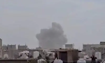 العدوان السعودي يشن غارات على مطار صنعاء الدولي
