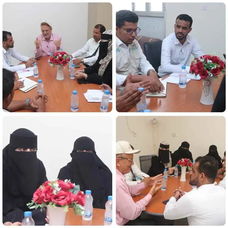 وفد من وزارة الصحة يناقش في الشحر تطوير الخدمات الصحية وتعزيز برامج التحصين