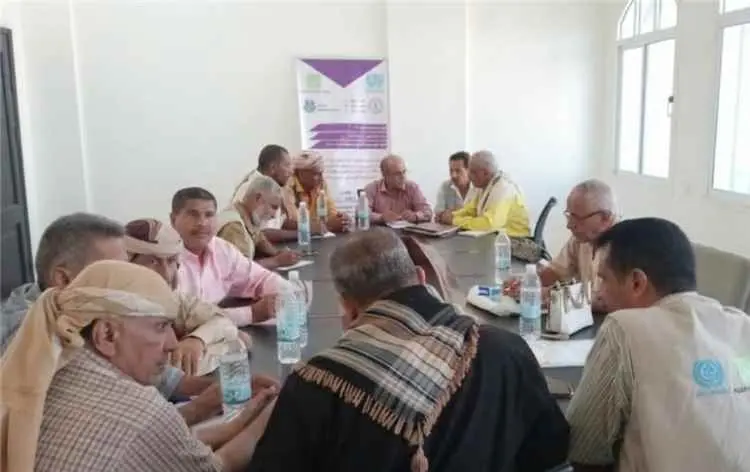 السلطة المحلية بمديرية تبن تبحث مع مؤسسة العون مشروعًا لتقييم الاحتياجات وتعزيز إدارة الموارد الطبيعية