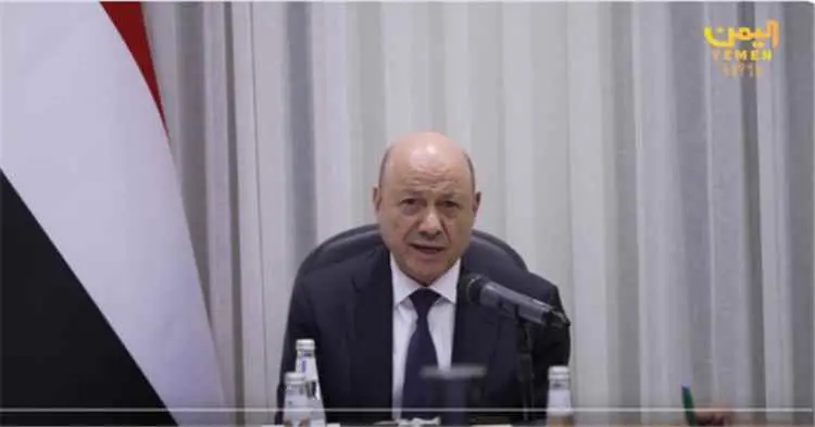 الرئيس العليمي: لن نسمح بانتهاك أجواء اليمن.. وسيا...