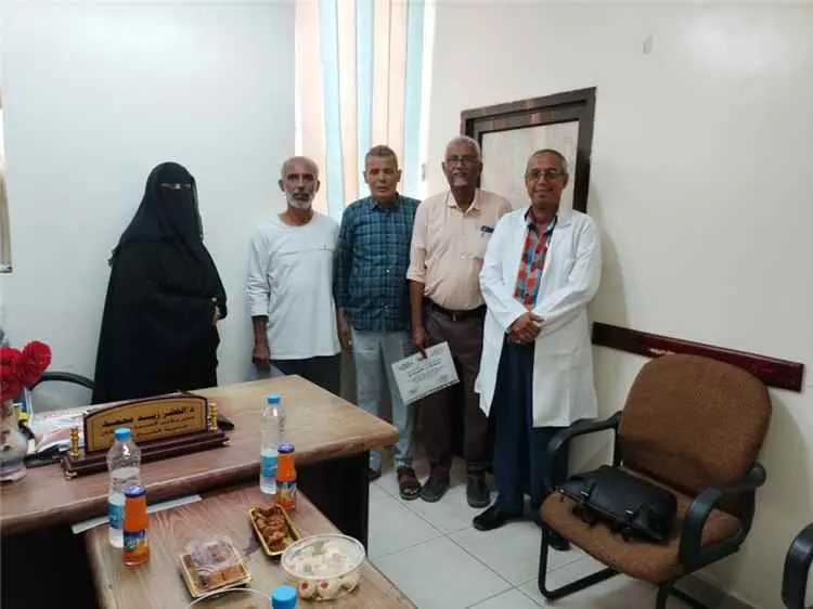 تكريم فريق مشروع ربط المركز الصحي بالممدارة بشبكة...