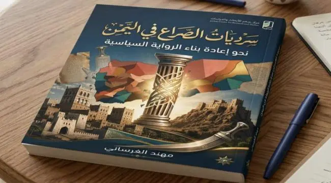 مركز جرهم يصدر كتابًا جديدًا بعنوان "سرديات الصراع...