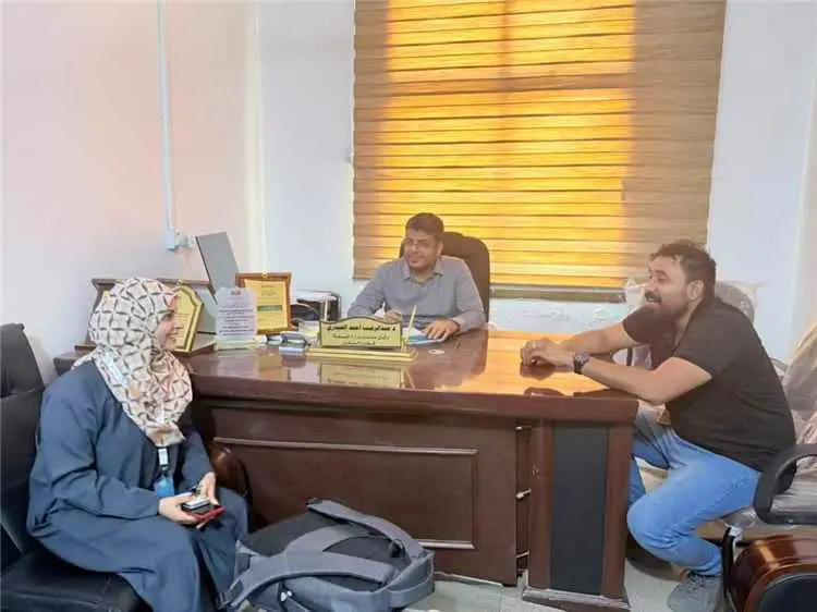 لقاء لمناقشة تدخلات منظمة يمن آيد في القطاع الصحي