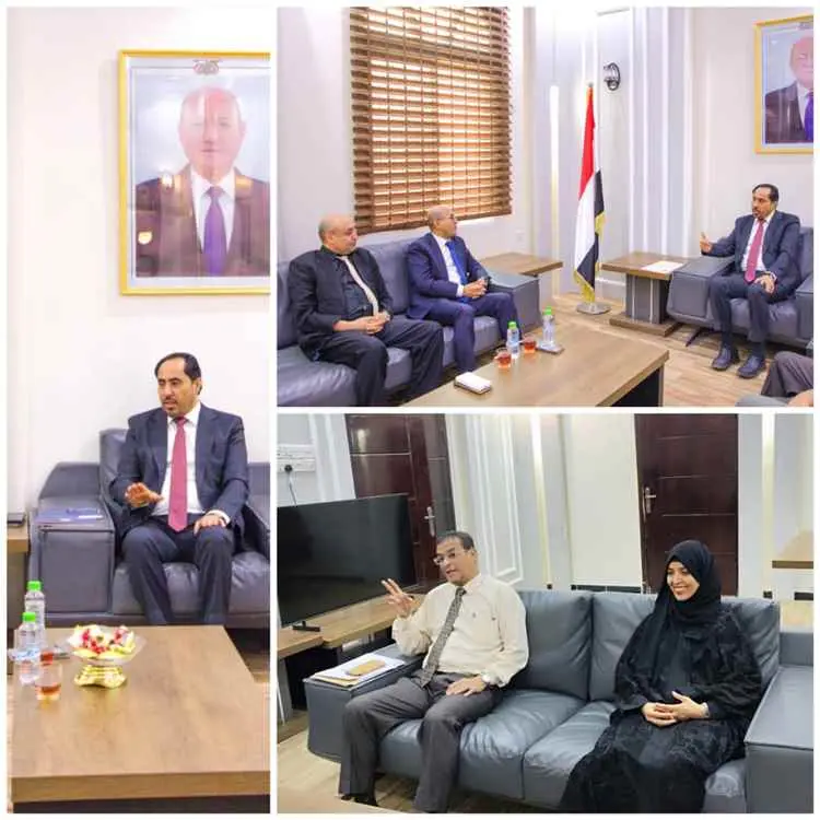 الوزير البكري يبحث مع الأكاديمية العربية للعلوم ال...