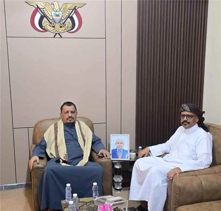 وكيل محافظة حضرموت الحكم بن شرمان يشيد بجهود مصلحة...
