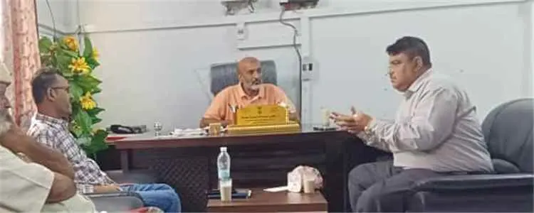لقاء حماية البيئة والزراعة والنظافة بلحج لبحث التص...