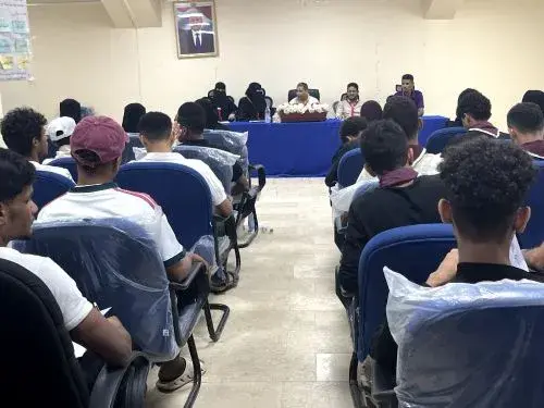 لقاء تعريفي لمتدربي مشروع "تذكرة للحياة" في عدن
