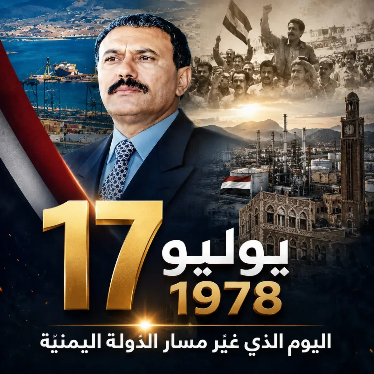 17 يوليو 1978.. اليوم الذي غيّر مسار الدولة اليمنية