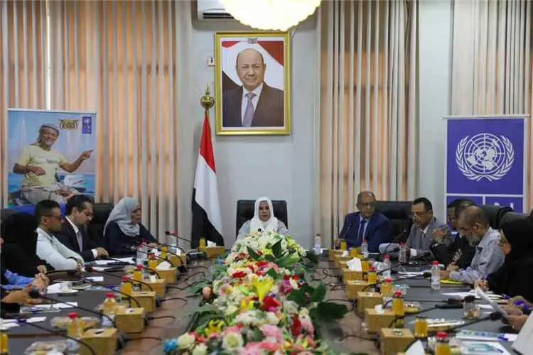 رئيسة اللجنة الوطنية للمرأة تشارك في اللقاء الثاني لمجموعة العمل النسائية لتعزيز النزاهة والتعافي في اليمن
