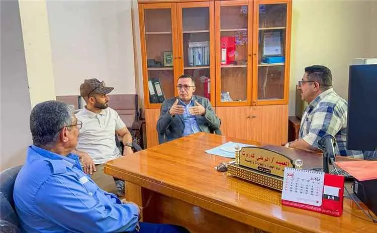 لقاء يناقش سبل تعزيز الإيراد المحلي في مصلحة الهجر...