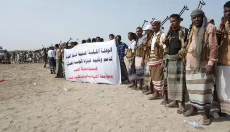 التفاف شعبي وقبلي كبير حول القوات الشرعية لبدء معركة الخلاص من الحوثي
