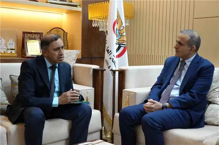 وزير الصحة يبحث مع ممثل اليونيسيف الجديد تعزيز الشراكة وتطوير الدعم الموجه للقطاع الصحي