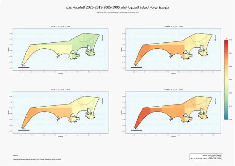 تحليل بيانات مناخية يكشف اتجاهًا متصاعدًا لدرجات ا...
