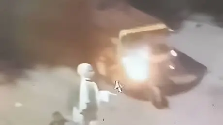 كاميرا مراقبة توثق واقعة صادمة في مصر
