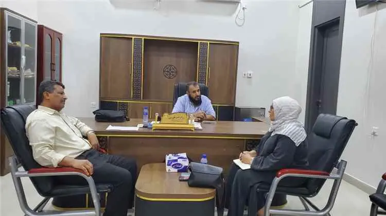 مدير عام مديرية التواهي يبحث مع وكيل مساعد وزارة الصحة تعزيز الخدمات الصحية ورفع جاهزية المرافق الطبية