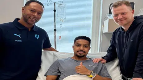 الهلال السعودي يعلن خضوع نجمه الدوسري لجراحة ناجحة
