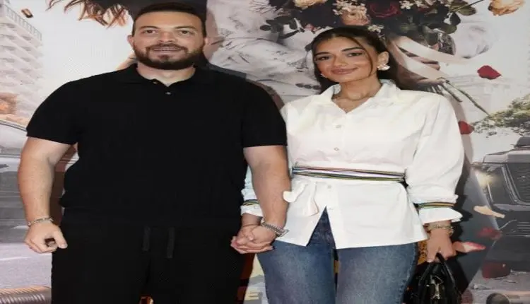 ملك أحمد زاهر تحتفل بنجاح خطيبها بكلمات رومانسية.....