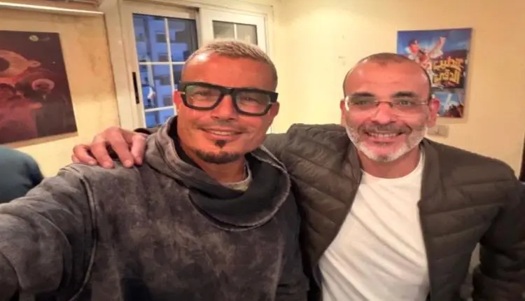 عمرو دياب يجمع أيمن بهجت قمر ونجله في أغنية «سلام...
