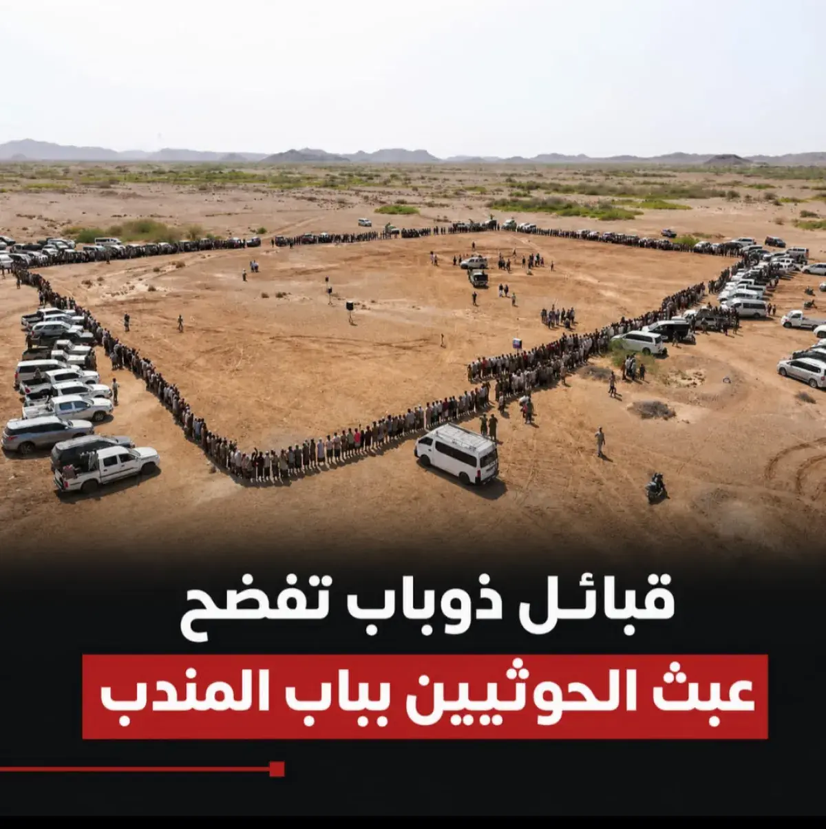 قبائل ذوباب تفضح عبث الحوثيين بباب المندب