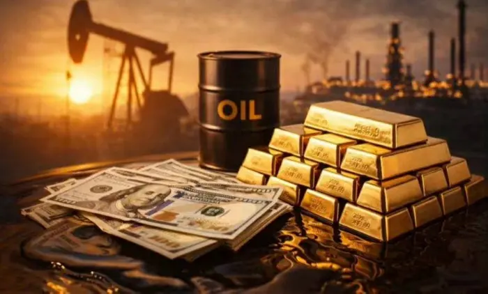 تراجع الذهب تزامنا مع صعود الدولار والنفط