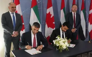 الإمارات وكندا تتوصلان في وقت قياسي للبنود النهائي...