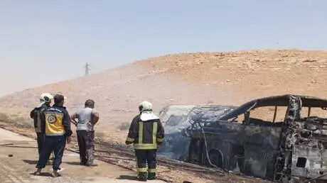 سوريا.. 19 قتيلا و27 مصابا في تصادم باص ركاب وآخر...