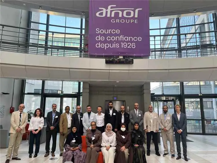 الهيئة اليمنية للمواصفات والمقاييس تشارك في برنامج "جسور المعرفة" بباريس لتعزيز قدرات المترولوجيا