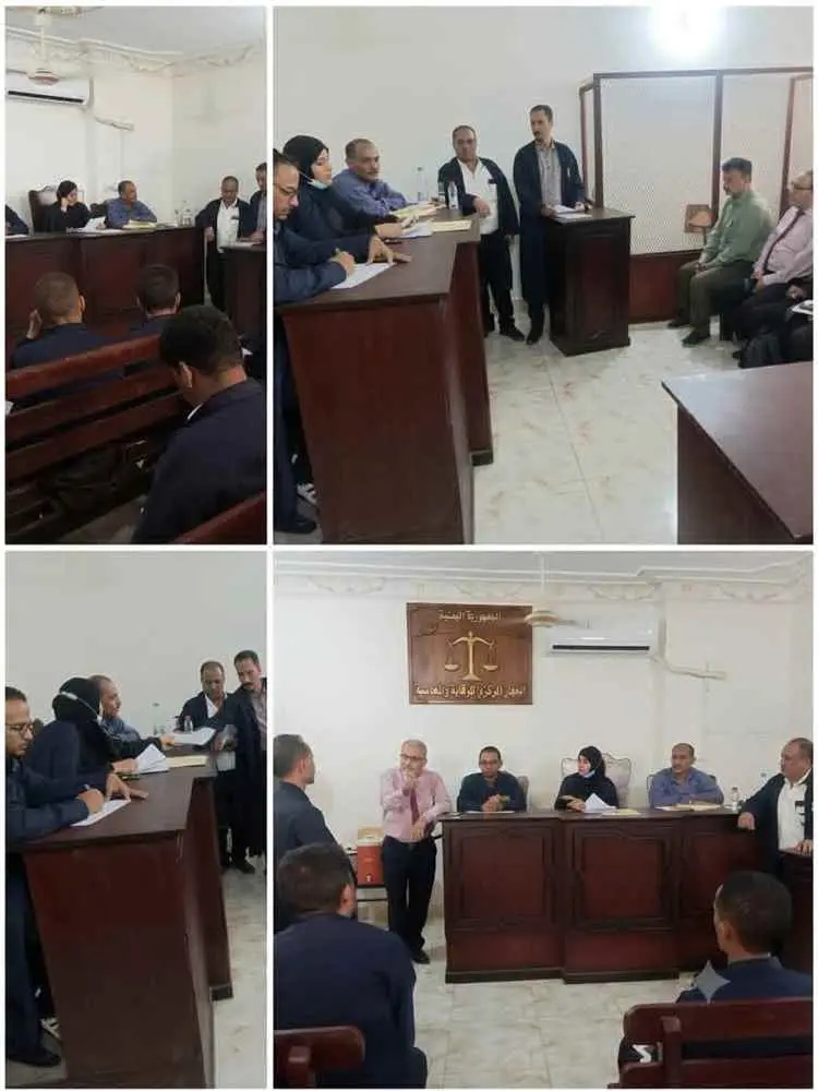 ضمن برامجه التدريبية العملية.. المعهد العالي للقضا...
