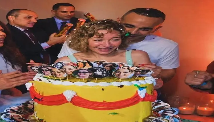 منة شلبي تحتفل بعيد ميلادها بحضور زوجها المنتج أحم...