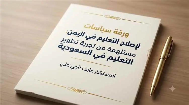 المستشار عارف ناجي علي يقدم ورقة سياسات لإصلاح الت...