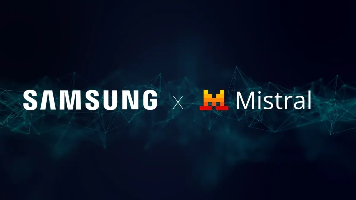 سامسونج تستكشف استثمارًا ضخمًا في Mistral بقيمة 20...