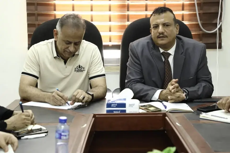 لجنة وزارية تزور مكتب التعليم الفني وتلتقي بالمدير...