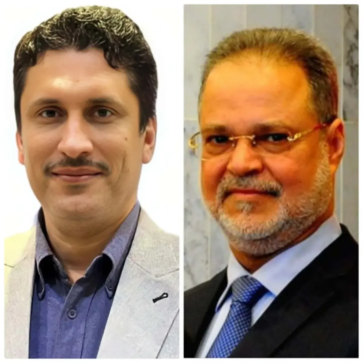 الدكتور رياض الأديب يتلقى اتصالاً هاتفياً من مستشا...