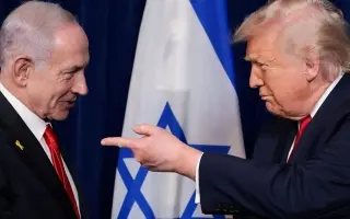 نتنياهو في واشنطن للقاء ترامب للمرة الأولى منذ بدء...