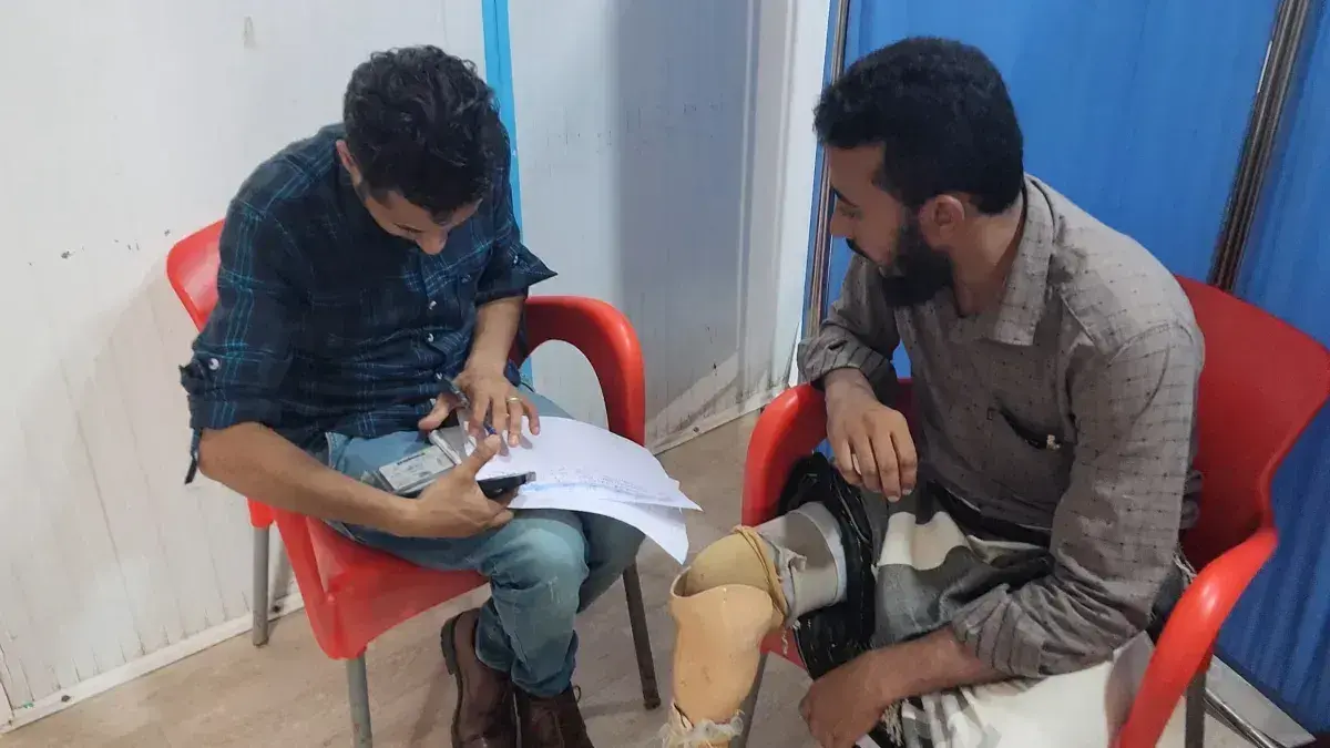 تدشين المرحلة الثالثة لمشروع الأطراف الصناعية لضحا...