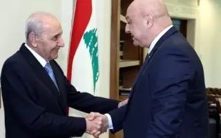 عون وبري يبحثان الوضع في جنوب لبنان
